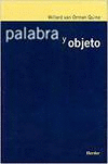 PALABRA Y OBJETO