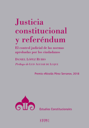 JUSTICIA CONSTITUCIONAL Y REFERENDUM.