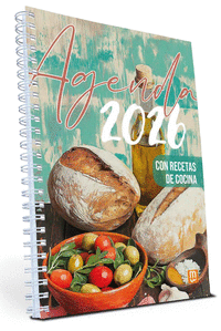 AGENDA CON RECETAS DE COCINA 2026