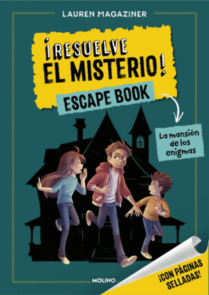 �RESUELVE EL MISTERIO! ESCAPE BOOK 1 - LA MANSI�N DE LOS ENIGMAS