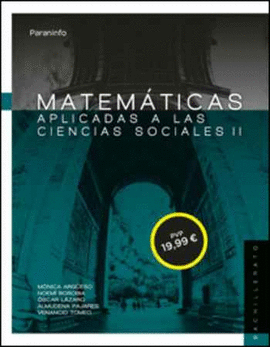 2�BACH MATEM�TICAS II PARA CIENCIAS SOCIALES. 2� BACHILLERATO (LOMCE)