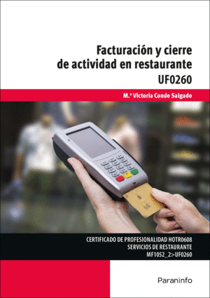 FACTURACI�N Y CIERRE DE ACTIVIDAD EN RESTAURANTE