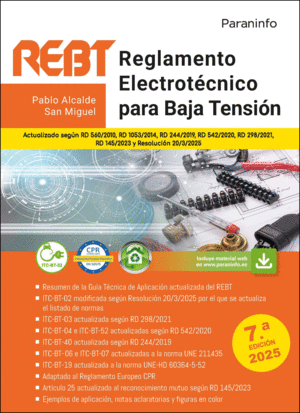 REGLAMENTO ELECTROTCNICO PARA BAJA TENSIN. REBT  7. EDICIN 2025