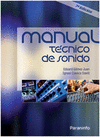 MANUAL TCNICO DE SONIDO