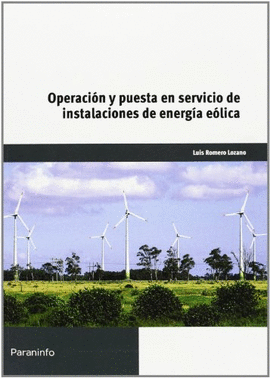 OPERACIN Y PUESTA EN SERVICIO DE INSTALACIONES DE ENERGA ELICAS