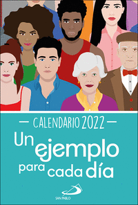 CALENDARIO UN EJEMPLO PARA CADA DIA 2022 TAMA�O PEQUE�O