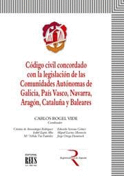 CODIGO CIVIL CONCORDADO LEGISLACION COMUNIDADES AUTONOMAS