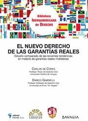 NUEVO DERECHO DE LAS GARANTIAS REALES, EL