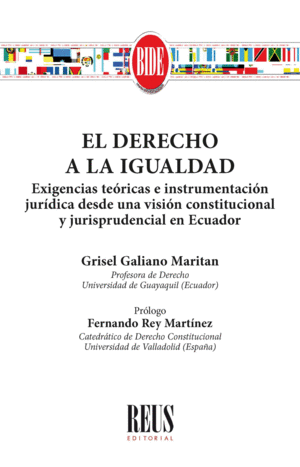 EL DERECHO A LA IGUALDAD: EXIGENCIAS TEÓRICAS E INSTRUMENTACIÓN JURÍDICA DESDE U