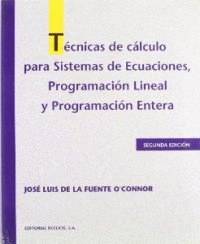 TECNICAS CALCULO PARA SISTEMAS ECUACIONES