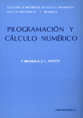 PROGRAMACION Y CALCULO NUMERICO