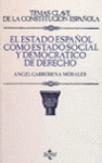 ESTADO ESPA�OL COMO ESTADO SOCIAL Y DEMOCRATICO DE DERECHO