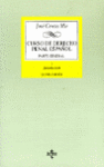 CURSO DERECHO PENAL ESPA�OL PARTE GENERAL TOMO I