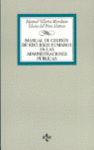 MANUAL GESTION RECURSOS HUMANOS ADMINISTRACIONES PUBLICAS