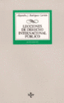 LECCIONES DE DERECHO INTERNACIONAL PUBLICO