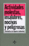 ACTIVIDADES MOLESTAS INSALUBRES NOCIVAS Y PELIGROSAS 5�ED