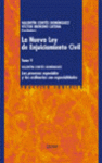 NUEVA LEY ENJUICIAMIENTO CIVIL TOMO V LOS PROCESOS ESPECIALES Y