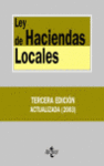 LEY DE HACIENDAS LOCALES 3ª EDICION 2003