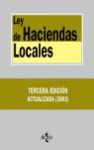 LEY DE HACIENDAS LOCALES 3 EDICION 2003