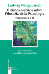 ULTIMOS ESCRITOS SOBRE FILOSOFIA DE LA PSICOLOGIA