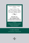 MANUAL DE DERECHO CONSTITUCIONAL VOLUMEN I 4� ED