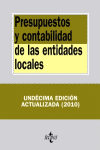 PRESUPUESTOS Y CONTABILIDAD DE LAS ENTIDADES LOCALES 11 ED