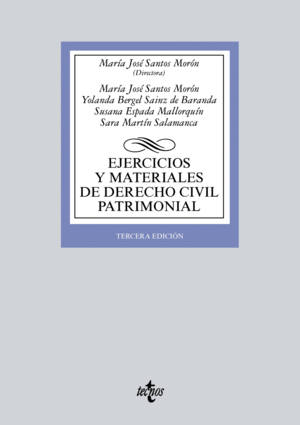 EJERCICIOS Y MATERIALES DE DERECHO CIVIL PATRIMONIAL 2018