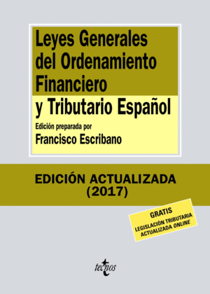 LEYES GENERALES DEL ORDENAMIENTO FINANCIERO Y TRIBUTARIO ESPA�OL