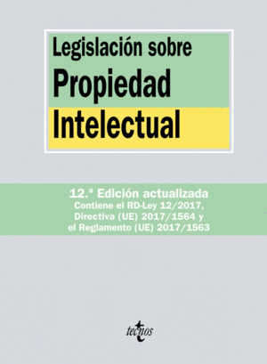 LEGISLACI�N SOBRE PROPIEDAD INTELECTUAL
