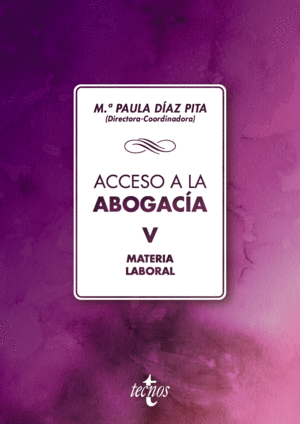 ACCESO A LA ABOGAC�A V MATERIA LABORAL