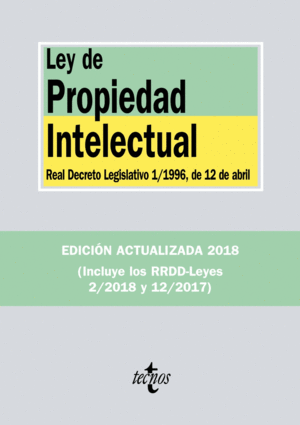 LEY DE PROPIEDAD INTELECTUAL 2018