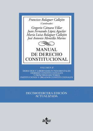 MANUAL DE DERECHO CONSTITUCIONAL VOL.II