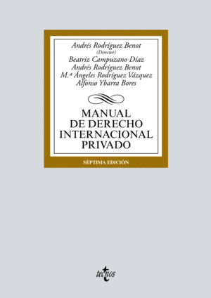 MANUAL DE DERECHO INTERNACIONAL PRIVADO