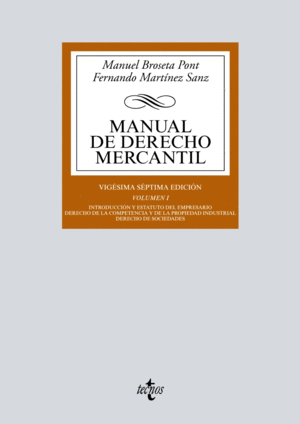 MANUAL DE DERECHO MERCANTIL