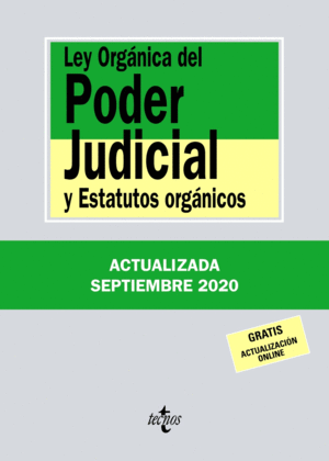 LEY ORGNICA DEL PODER JUDICIAL 2020