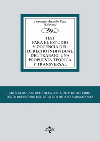 TEST PARA EL ESTUDIO Y DOCENCIA DEL DERECHO INDIVIDUAL DEL TRABAJO