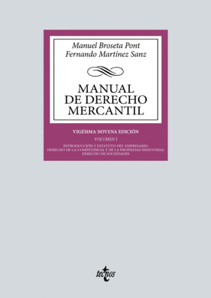 MANUAL DE DERECHO MERCANTIL