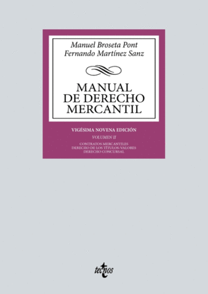 MANUAL DE DERECHO MERCANTIL