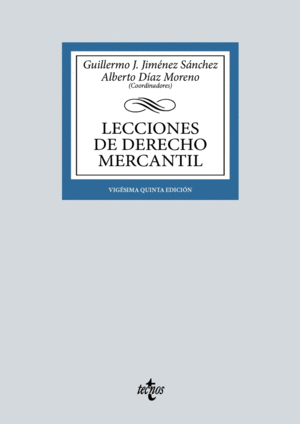 LECCIONES DE DERECHO MERCANTIL
