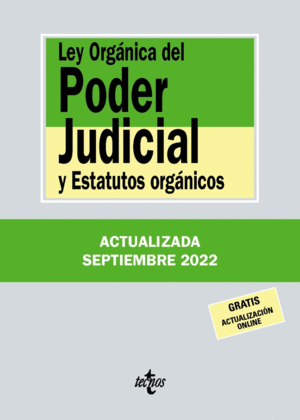 LEY ORGNICA DEL PODER JUDICIAL 2022