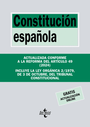 CONSTITUCIN ESPAOLA 2024