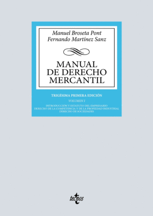 MANUAL DE DERECHO MERCANTIL
