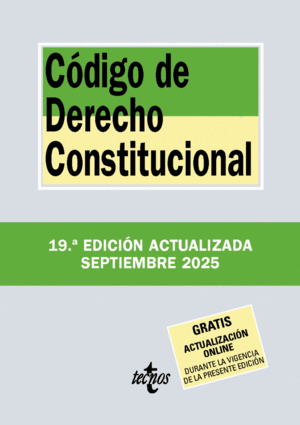 C�DIGO DE DERECHO CONSTITUCIONAL