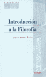INTRODUCCION A LA FILOSOFIA