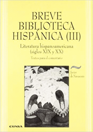 BREVE BIBLIOTECA HISPANICA III LITERATURA HISPANOAMERICANA