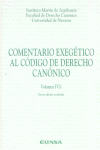 COMENTARIO EXEGETICO CODIGO 8 VOL DERECHO CANONICO