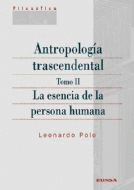 ANTROPOLOGIA TRASCENDENTAL TOMO II