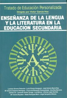 ENSE�ANZA DE LA LENGUA Y LA LITERATURA EN LA EDUCACION SECU.