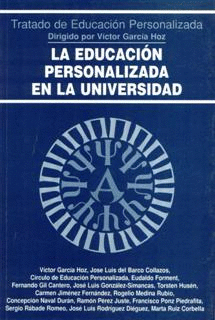 LA EDUCACION PERSONALIZADA EN LA UNIVERSIDAD