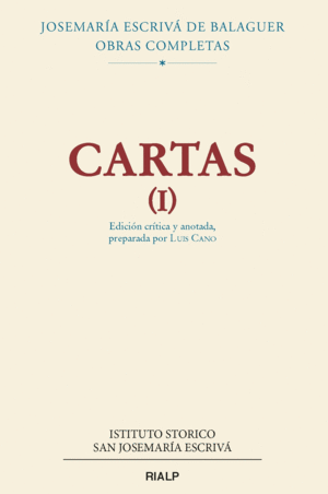 CARTAS I (EDICIN CRTICO-HISTRICA). RSTICA